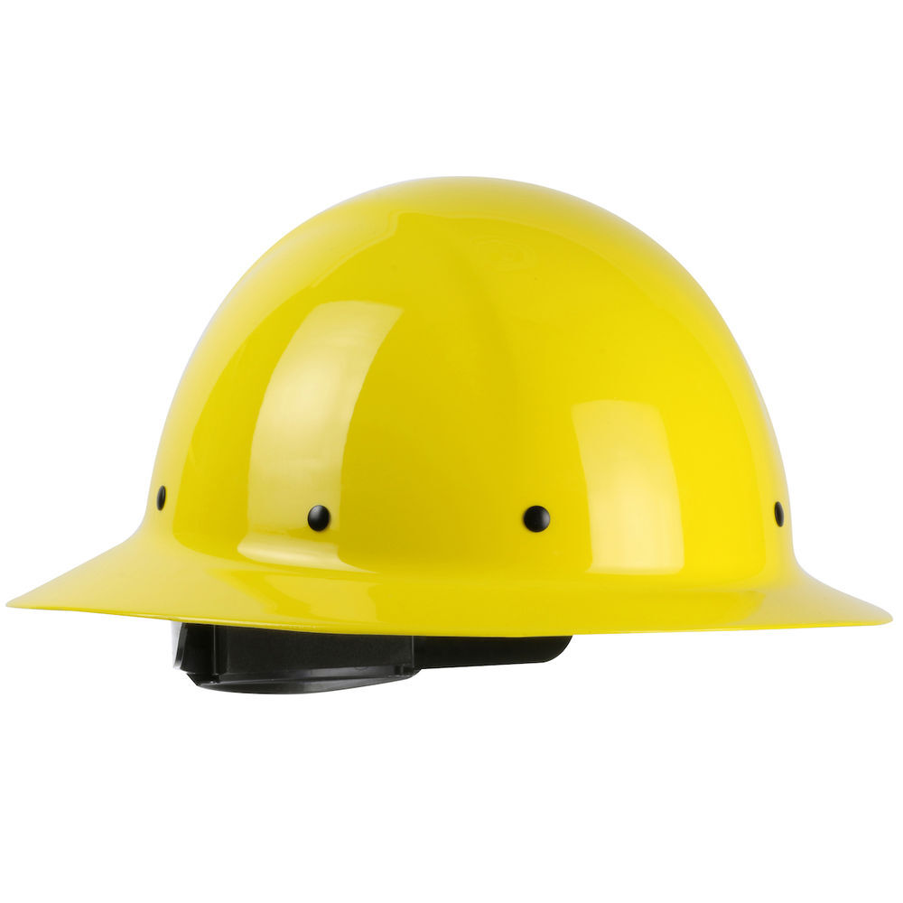 Protective Industrial Products Dynamic Wolfjaw Hard Hat Yellow Full Brim Smooth Dome, large image number 2