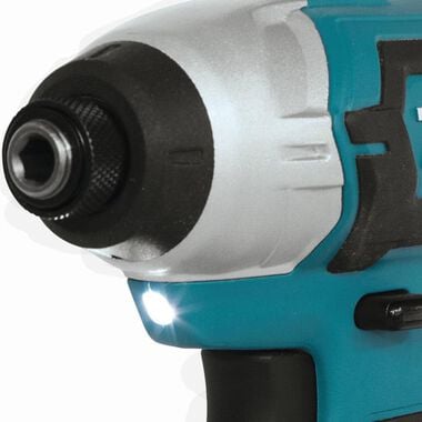 Makita 12V max CXT Lithium-Ion Cordless Impact Driver (Bare Tool), large image number 3