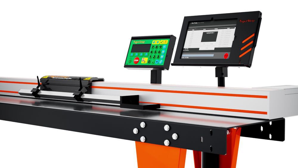 Tigerstop 10' Saw Fence System Automatic Pusher and Stop Gauge, large image number 19