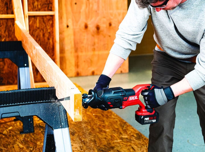 SKIL PWRCore 20 Brushless 20V Reciprocating Saw Kit, large image number 3