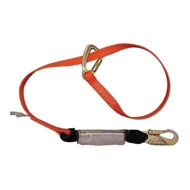 Guardian Fall Protection 6 Ft. Single Leg Double Lock Wrap Lanyard