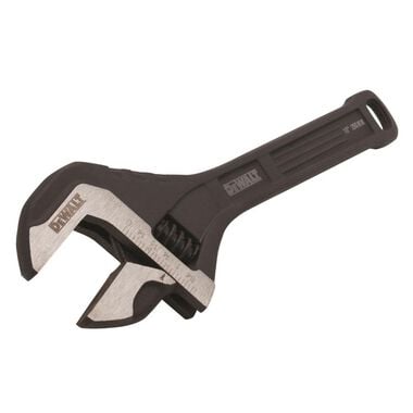 DEWALT 10 In. All-Steel Adjustable Wrench, large image number 2