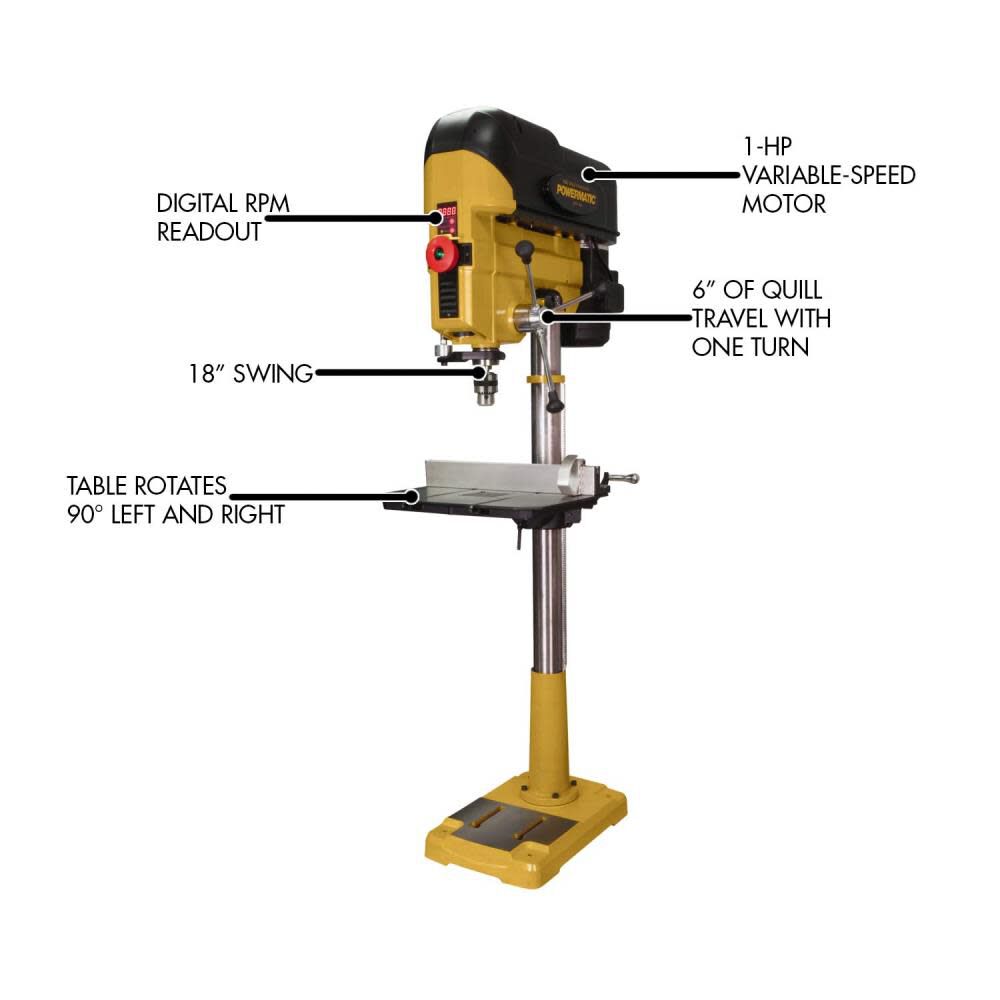 Powermatic deals drill press