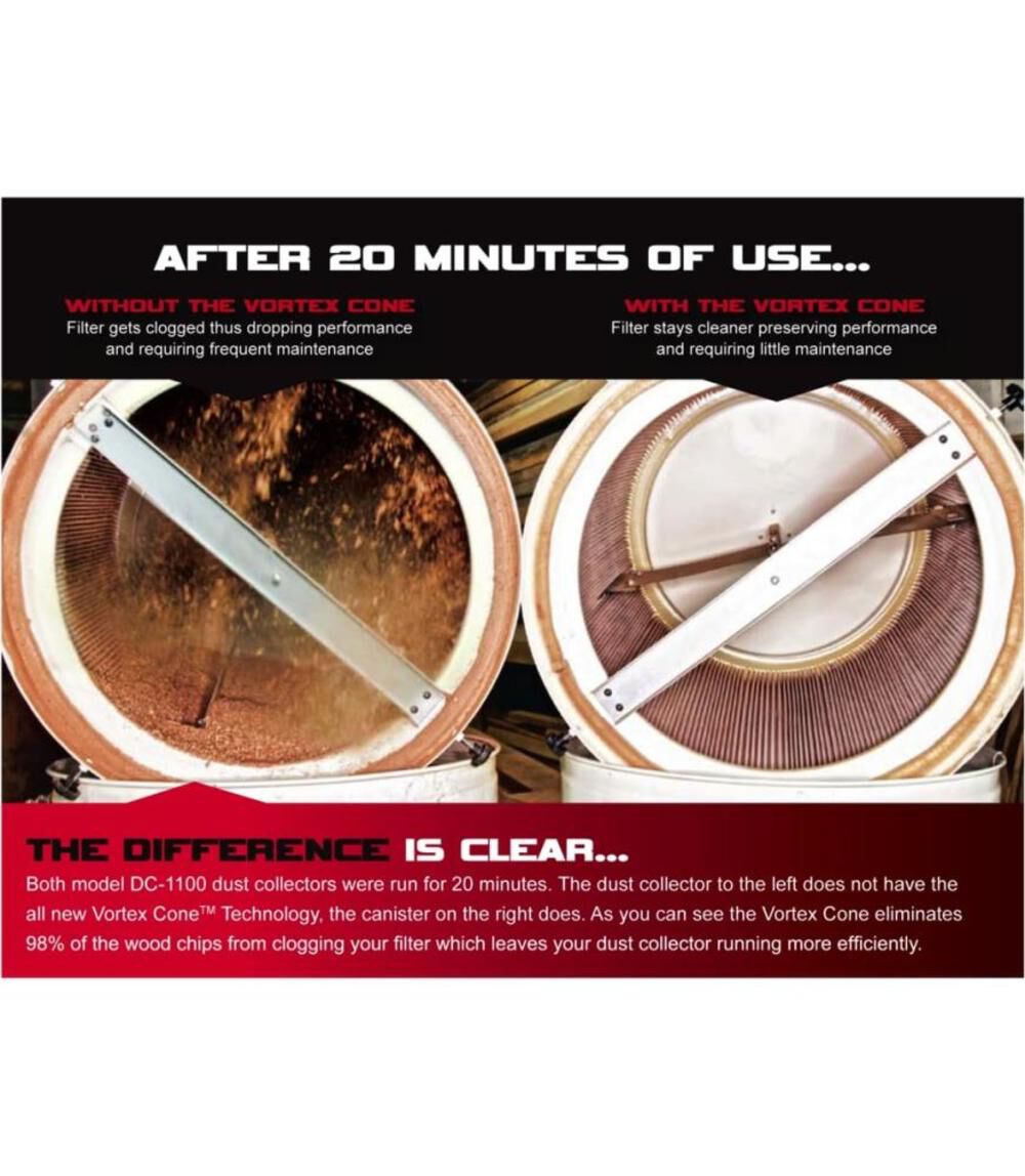 JET Dust Collector 30 Micron Bag Filter Kit, large image number 4