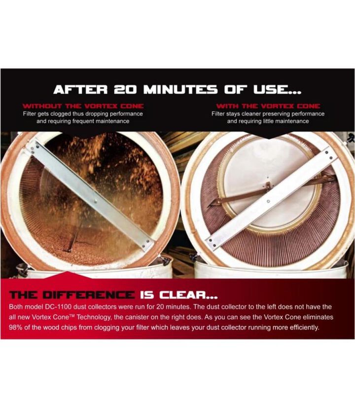 JET Dust Collector 30 Micron Bag Filter Kit, large image number 3