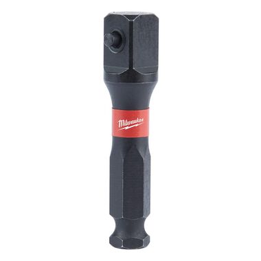 Milwaukee SHOCKWAVE Lineman's 7/16 In. to 1/2 In. Impact Socket Adapter, large image number 0