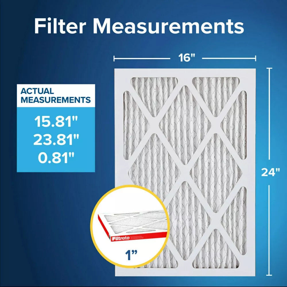 3M Filtrete 16 x 24 x 1-Inch 1000 MPR MERV 11 Allergen Defense Furnace Air Filter, large image number 2