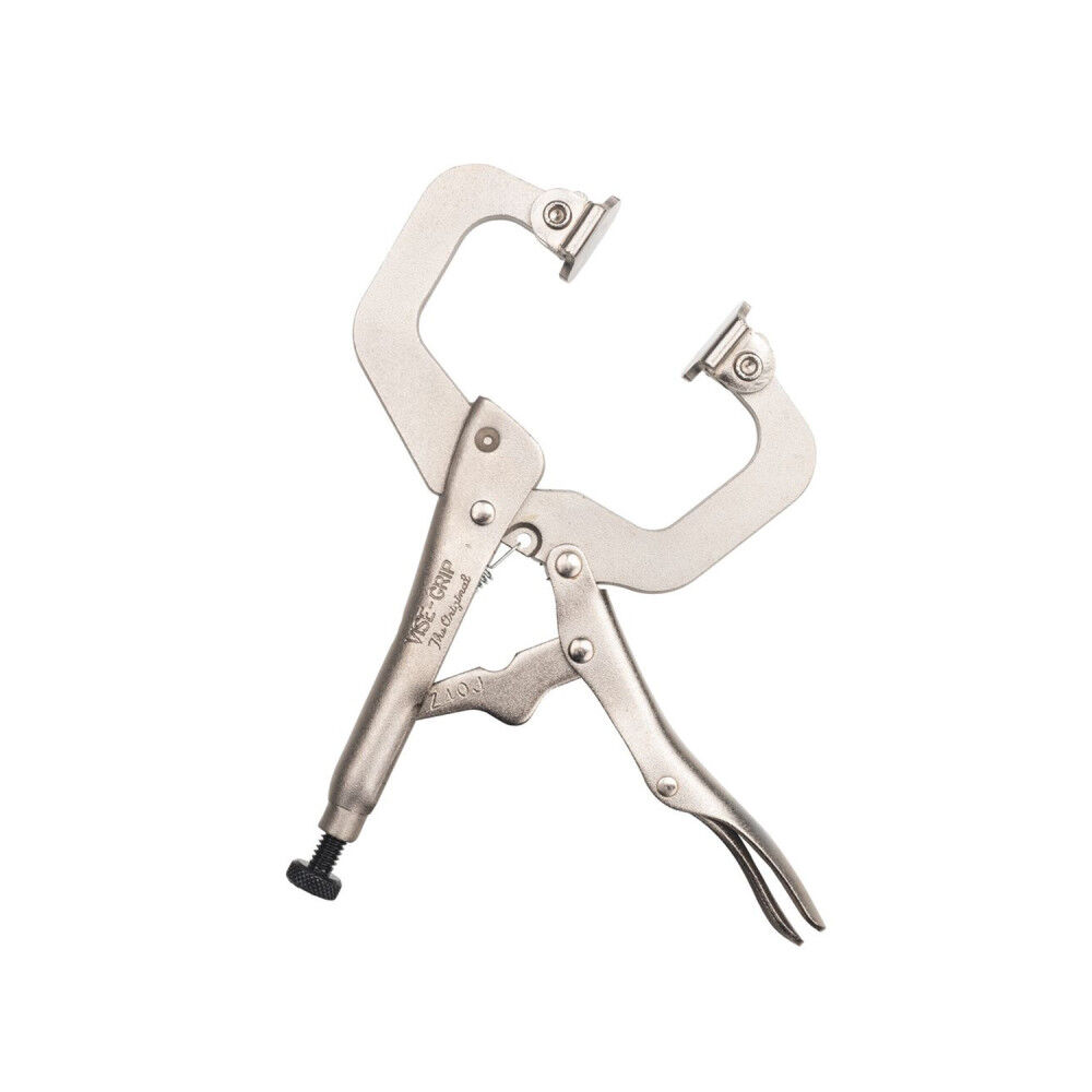 Stanley 6 Inch Swivel Tip C-Clamp Locking Pliers, large image number 3