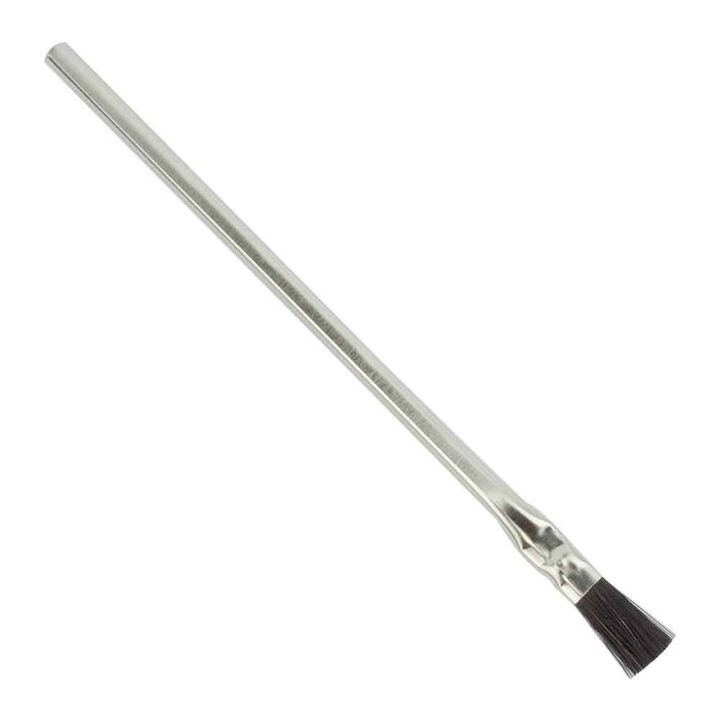 Big Horn 6 Inch Flexible Natural Hair Bristle Acid/Flux Brush, large image number 1