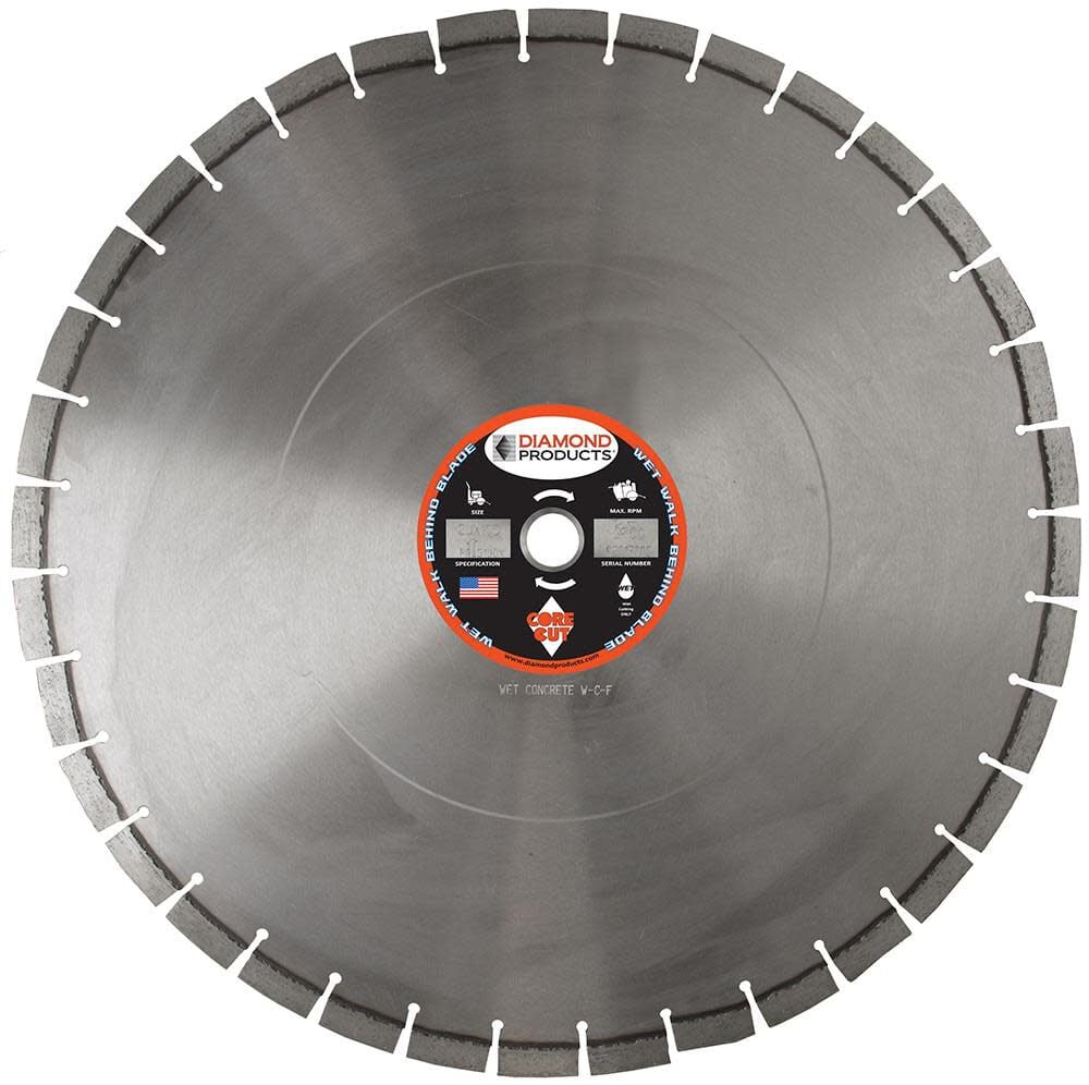 Diamond Products 30 Inch Professional Segmented Rim Diamond Blade for Reinforced Concrete – 17088