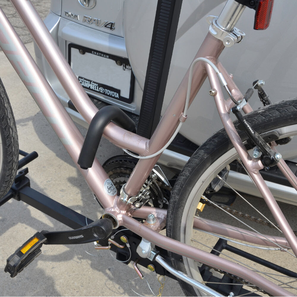 Erickson Mfg Adjustable Hitch-Mount Bicycle Carrier with Bike and Hitch Locks, large image number 6