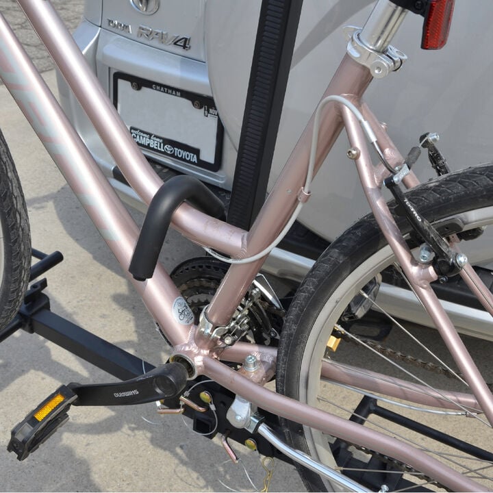 Erickson Mfg Adjustable Hitch-Mount Bicycle Carrier with Bike and Hitch Locks, large image number 5