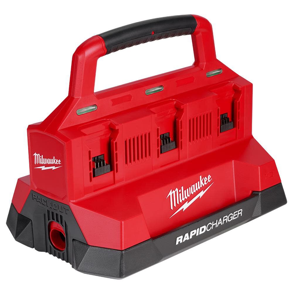 Milwaukee M18 PACKOUT Six Bay Rapid Charger 48-59-1809 - Acme Tools