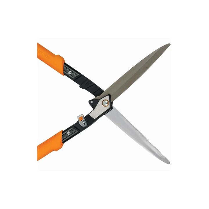 Fiskars 9in Carbon Steel Blade Hedge Shear with Aluminum Handle, large image number 2