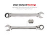 Tekton Reversible 12 Point RatchetIng CombInation Wrench Set 19 Piece, small image number 5