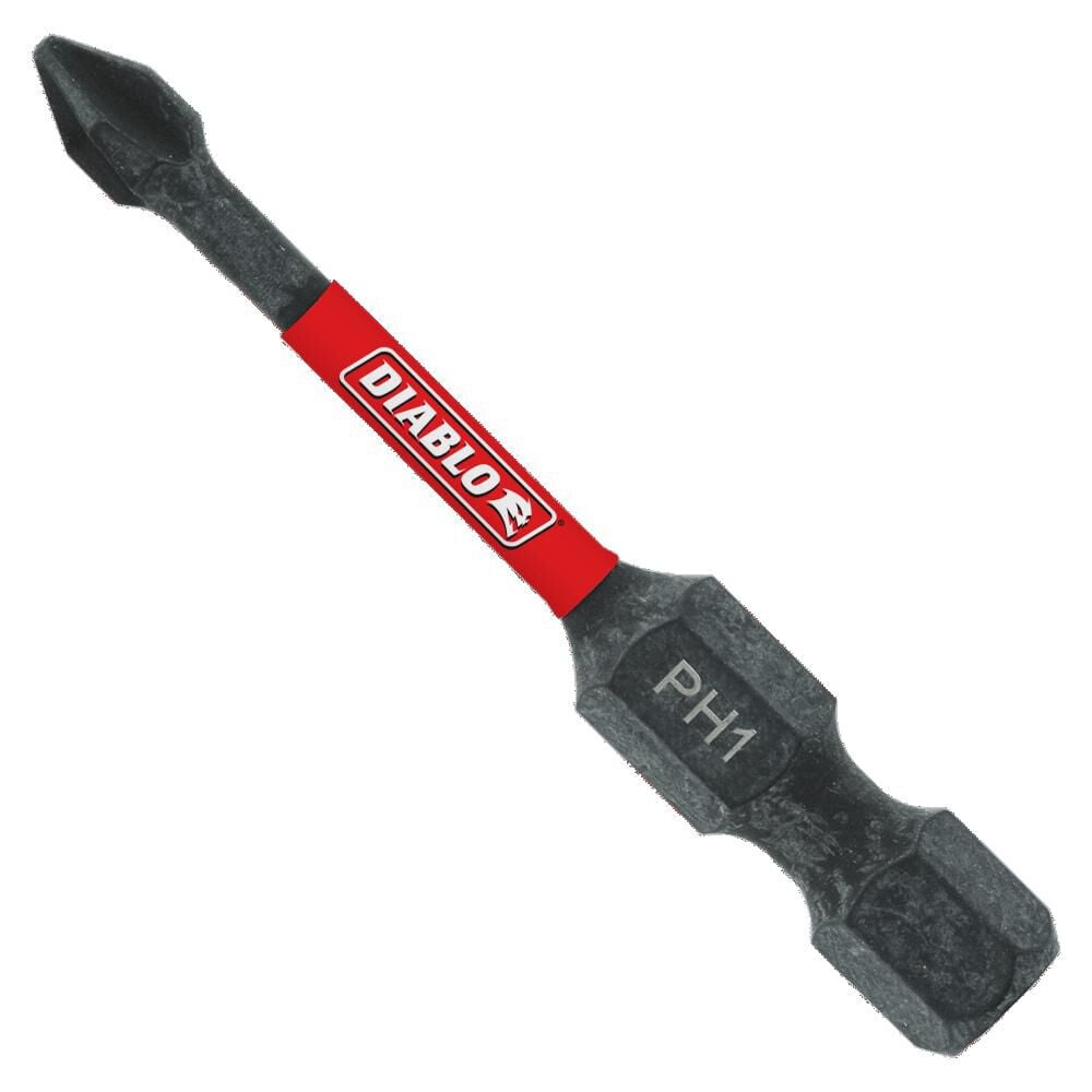Diablo Tools 2 Inch #1 Phillips Drive Bits 5 Pack, large image number 1
