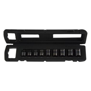 CRAFTSMAN 3/8 Inch SAE Impact Socket Set, 9 Piece