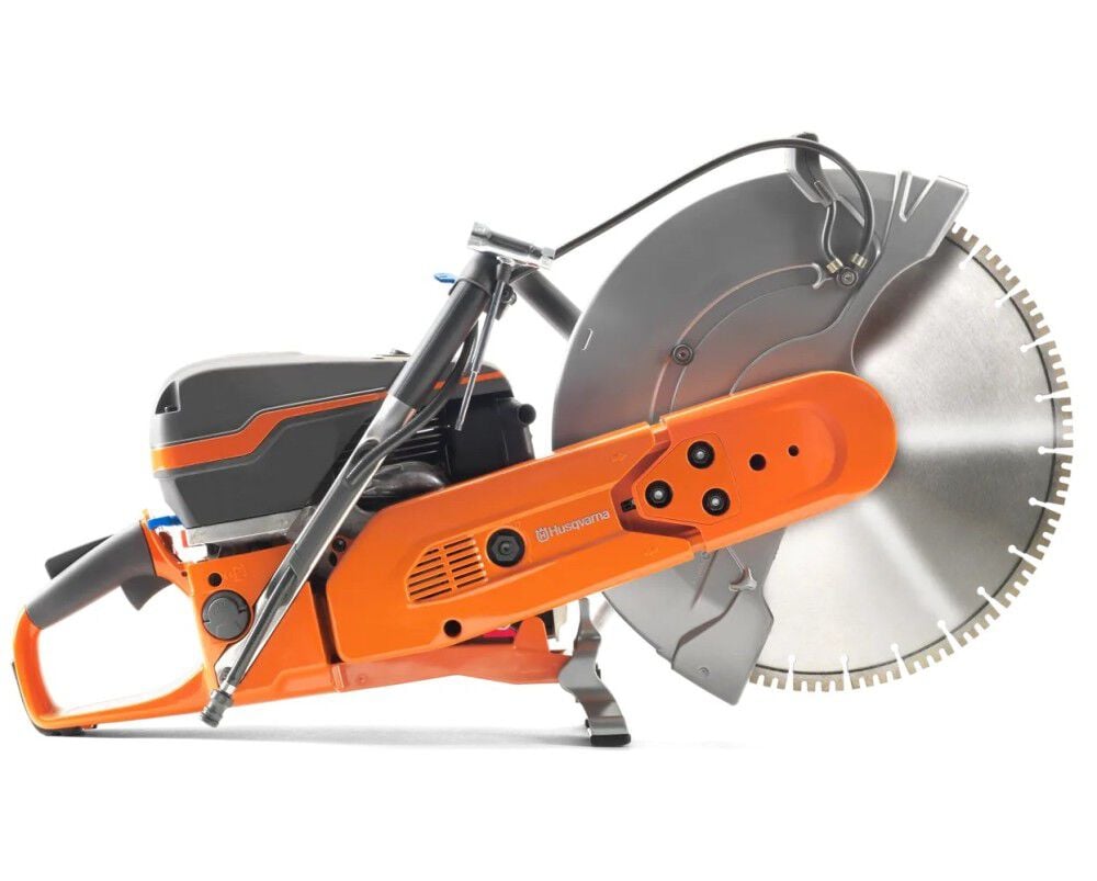 Husqvarna Construction K 970 6.5HP 14 Inch Gas Power Cutter Body Only Reconditioned, large image number 2