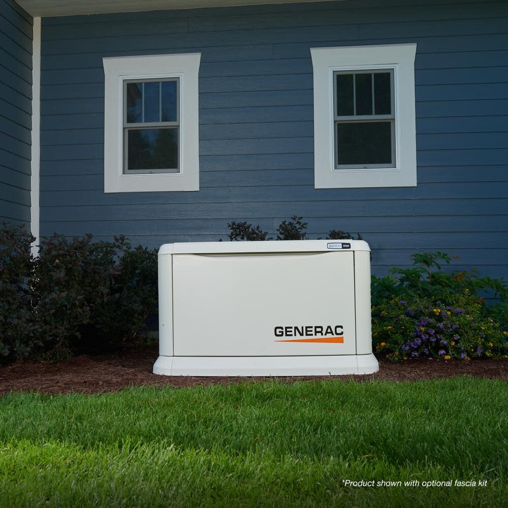 Generac Guardian Series 22,000 Watt (22kw) Dual Fuel 50-State Air-Cooled Home Standby Generator with 200-Amp Whole Home Transfer Switch, large image number 7