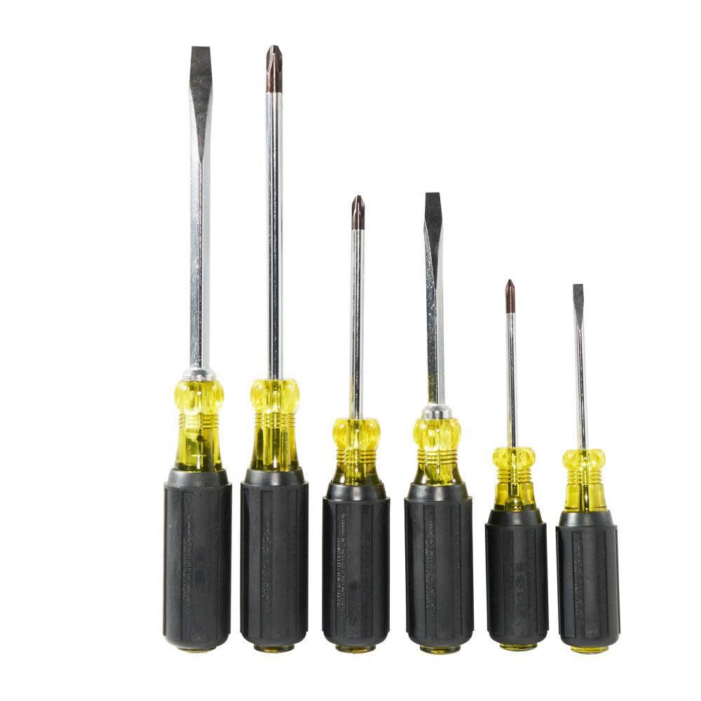 Klein Tools Cushion-Grip Screwdriver Set 6 Pc, large image number 12