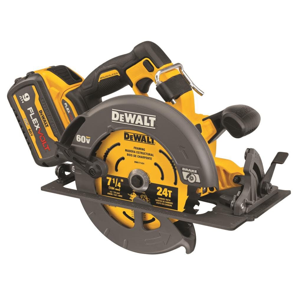 DEWALT FLEXVOLT 60V MAX 7-1/4in Circular Saw Kit with Brake Brushless, large image number 3