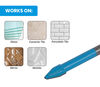 Spyder 3.5 Inch Tile & Glass Drill Bit Set, Carbide-Tipped, 5 Pieces, small image number 5