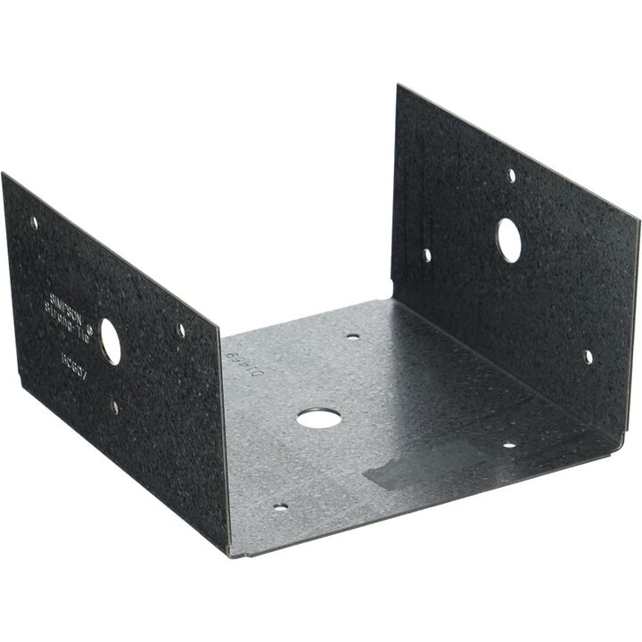 Simpson Strong-Tie 18 Gauge 6x ZMAX Coating BC Light-Gauge Material Post Base