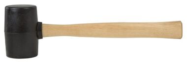 Stanley 18 Oz. Hickory Handle Rubber Mallet