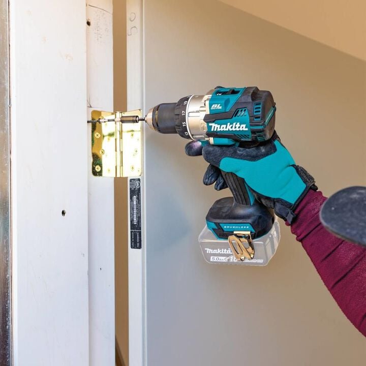 Makita 18V LXT Compact Brushless Cordless 1/2 in Hammer Driver/Drill (Bare Tool), large image number 5