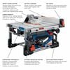 Bosch PROFACTOR 18V 8 1/4in Portable Table Saw (Bare Tool), small image number 2