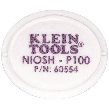 Klein Tools Respirator Replacement P100 Filters