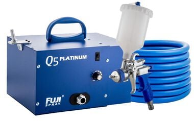 Fuji Spray Q5 Platinum HVLP Sprayer with T75G Gravity Feed Sprayer, large image number 0