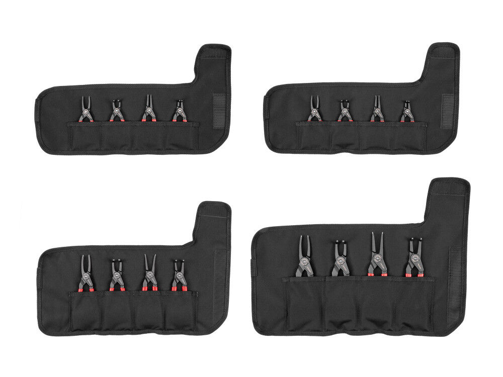 Tekton 5 7 9 Inch Internal External Retaining Ring Pliers Set Pouch 16 Piece, large image number 1