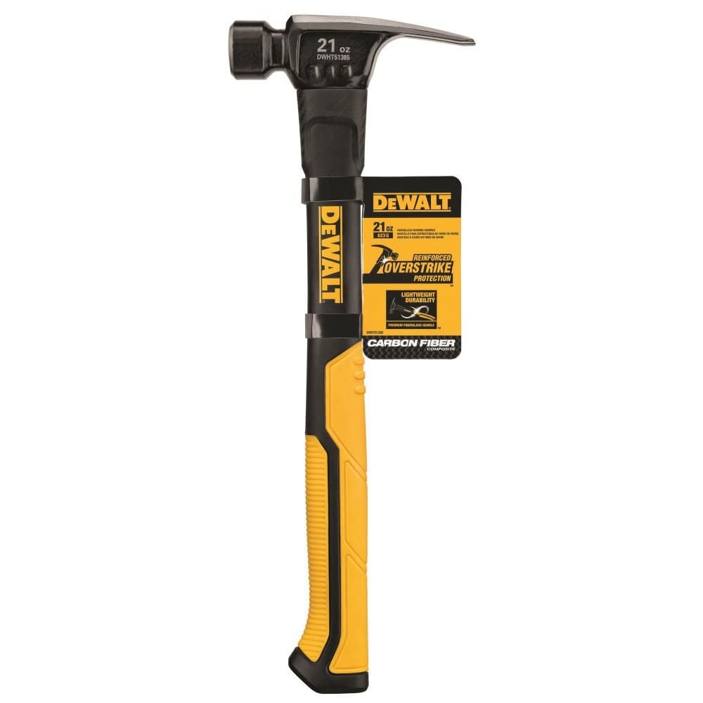DEWALT 21 oz. Fiberglass Framing Hammer, large image number 3