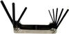 Eklind Tools Hex Key Set 9 in 1 Fold Up, small image number 1