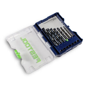 Brad Point Drill Bit Set 7pc