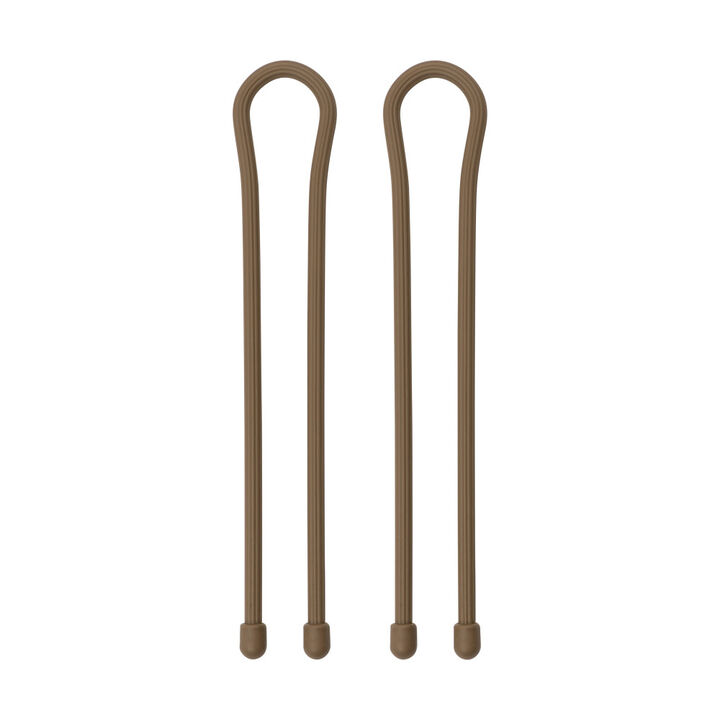 Nite Ize Gear Tie Reusable Rubber Twist Tie 18in 2pk Coyote, large image number 3