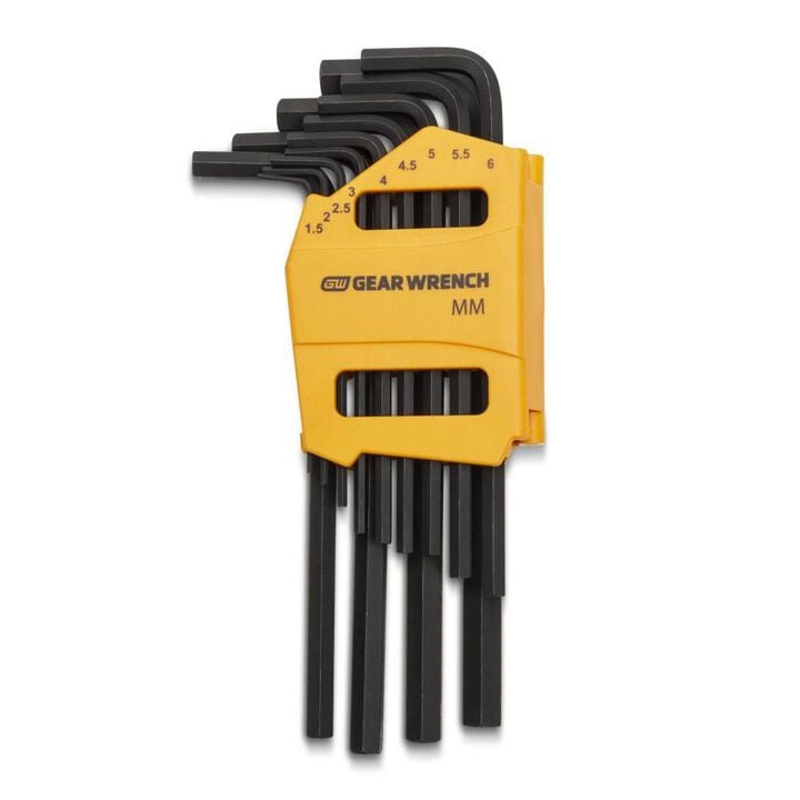 GEARWRENCH Metric Hex Key Set Long Arm 13pc
