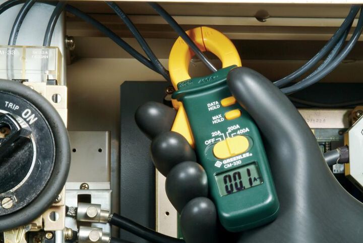 Greenlee Clamp Meter 400Amp AC, large image number 2