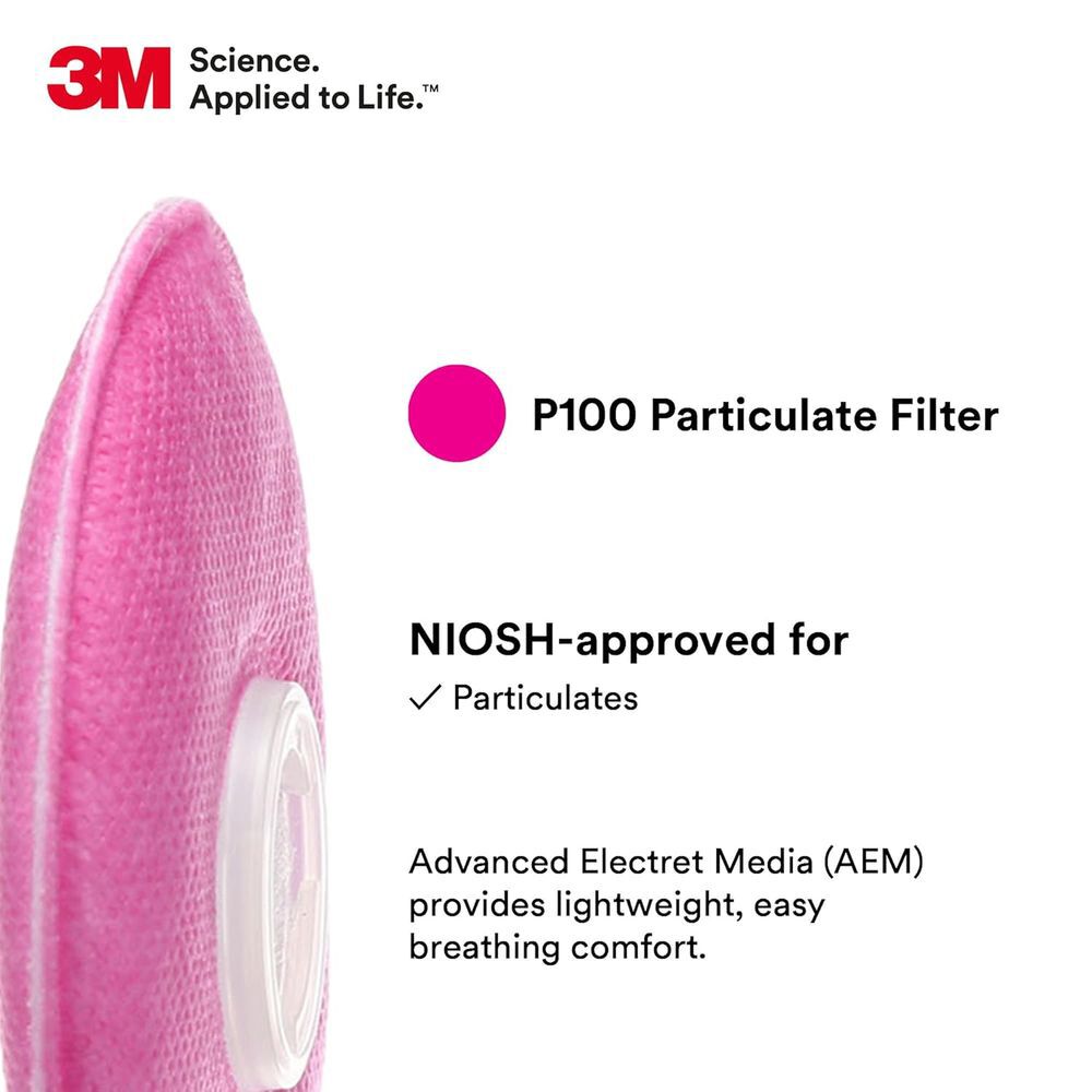 3M 2091 P100 Class Bayonet-Style Connection Particulate Filter 2 Pieces, large image number 4