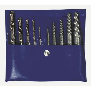 Irwin 10pc Straight Extractor and Drill Bit Set, large image number 0