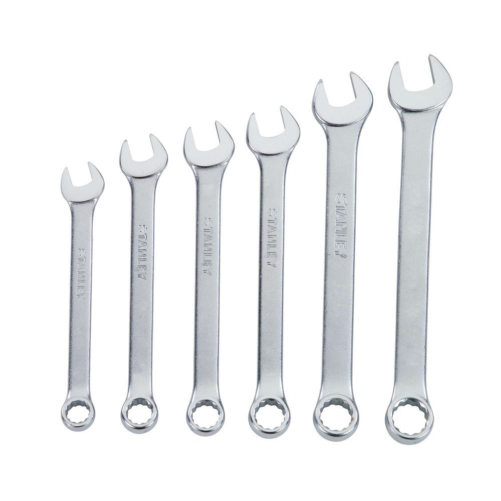 Stanley Combination Wrench Set Metric, 6 Pieces, large image number 1