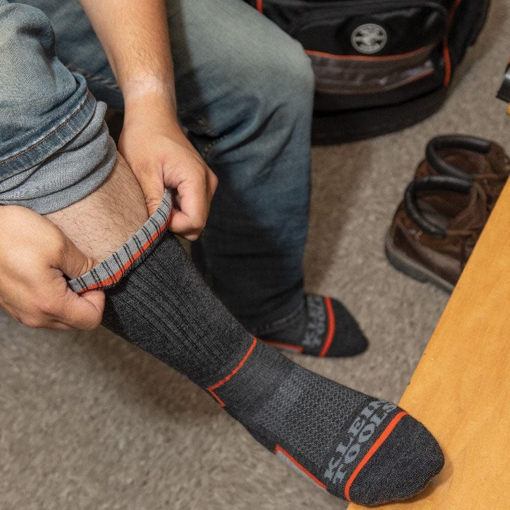 Klein Tools Performance Thermal Socks Large, large image number 4