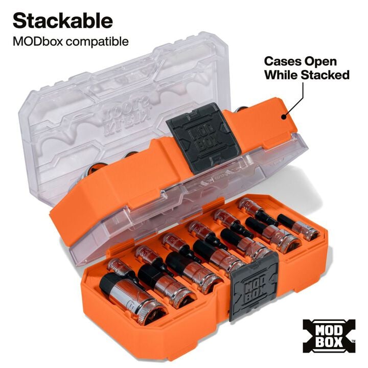 Klein Tools Hex Bit Socket Set, SAE, 13 Pc, large image number 4