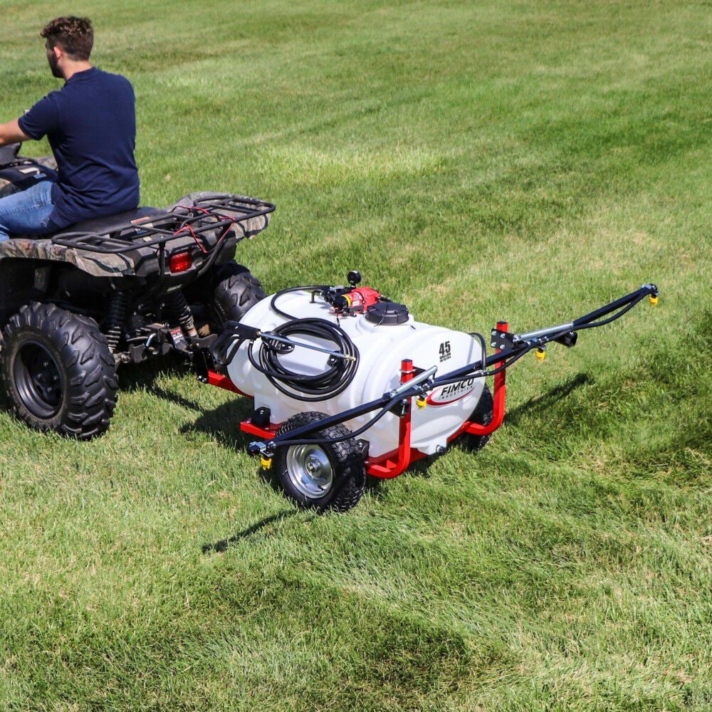 Fimco 45 Gallon Trailer Sprayer with 4 Nozzle Boom, large image number 2