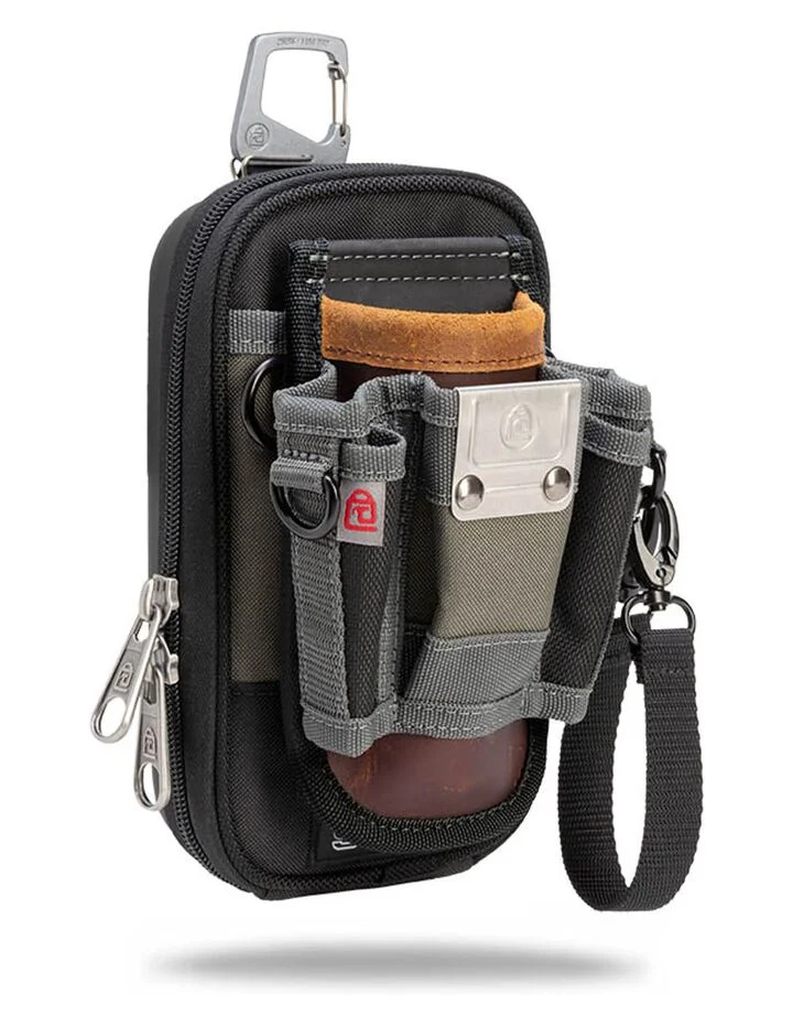 Veto Pro Pac Small Semi Rigid Multi Functional Tool Pouch with Zipper Closure