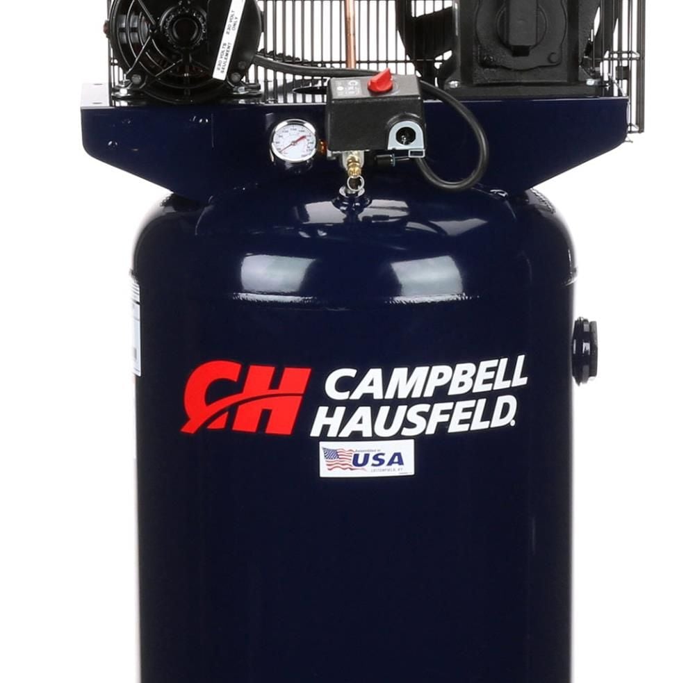Campbell Hausfeld 60 Gallon 3.2 HP 1 Stage 135 PSI Vertical Stationary Air Compressor, large image number 4