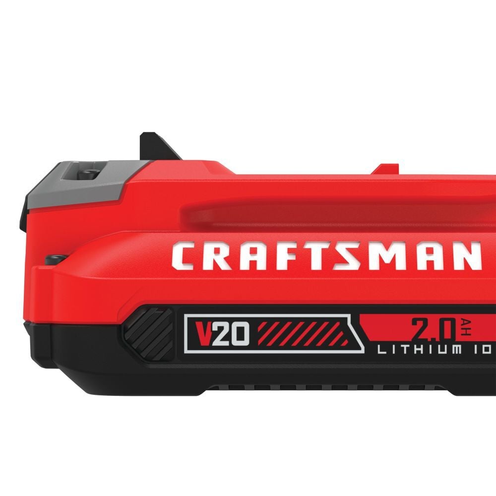 CRAFTSMAN V20 20V 2Ah Lithium Ion Power Tool Battery Pack with Fuel Indicator, large image number 10