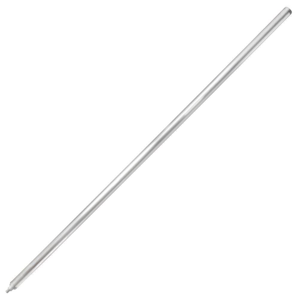 Kraft Tool Co 1-3/4 Inch Diameter 10 Foot Magnesium Threaded Handle, Silver, large image number 1