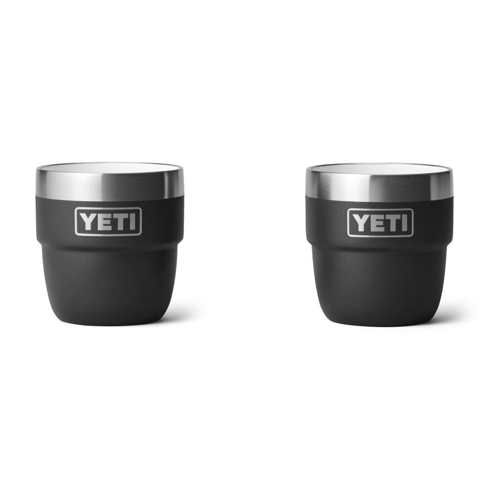 YETI 4oz Rambler Stackable Mug Black 2 Pack – 21071501857